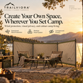 Trailviora™ VeilCamp Modular Wind & Privacy Screen