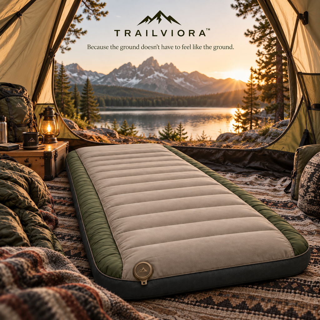 Trailviora™ Portable Multi-Layer Inflatable Camping Sleeping Pad
