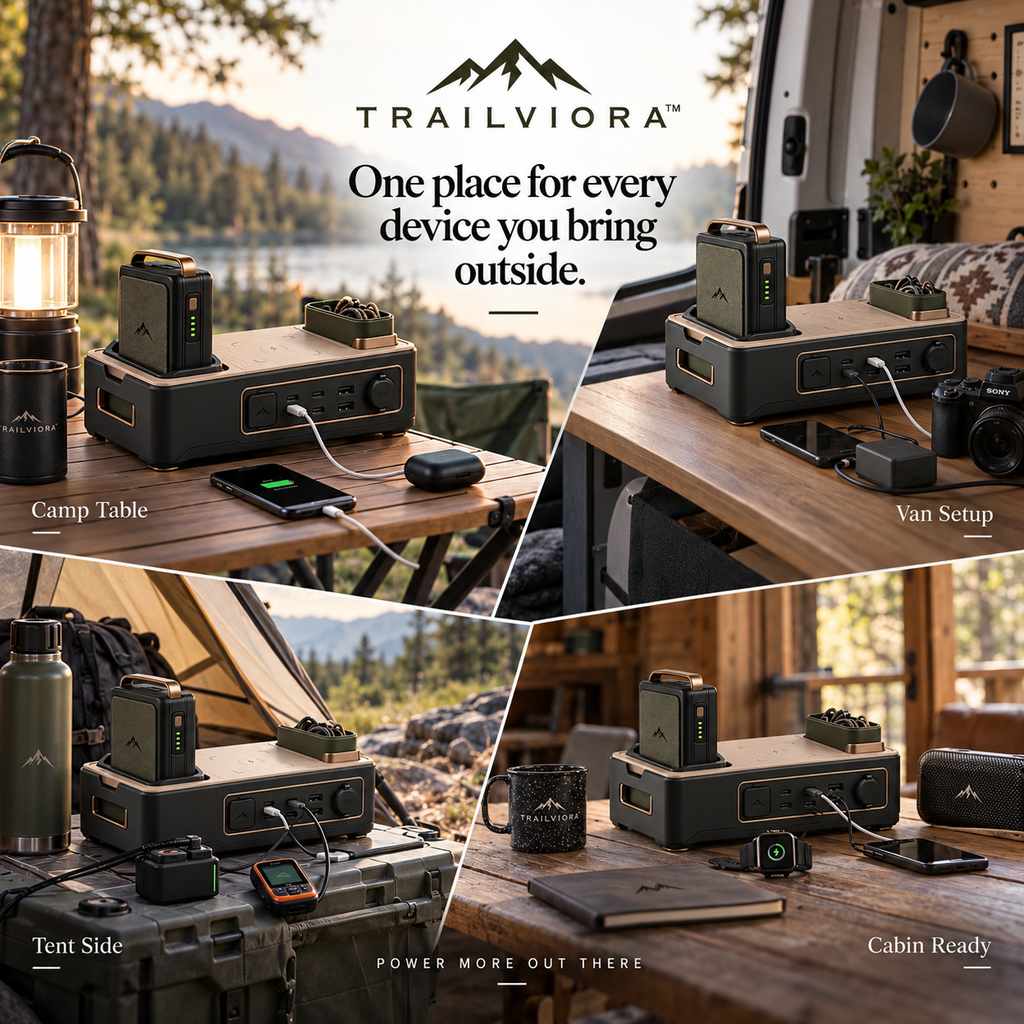Trailviora™ Outdoor Camping Power Station