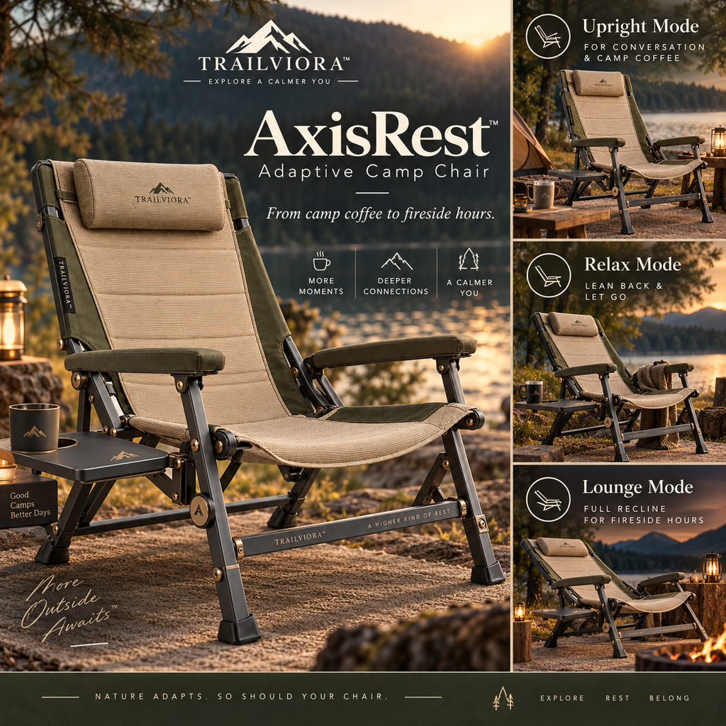 Trailviora™ AxisRest Adaptive Camp Chair