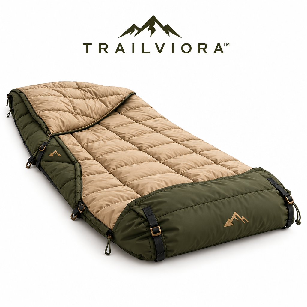 Trailviora™ Portable Affordable-Luxury Camping Sleeping Bag Mattress