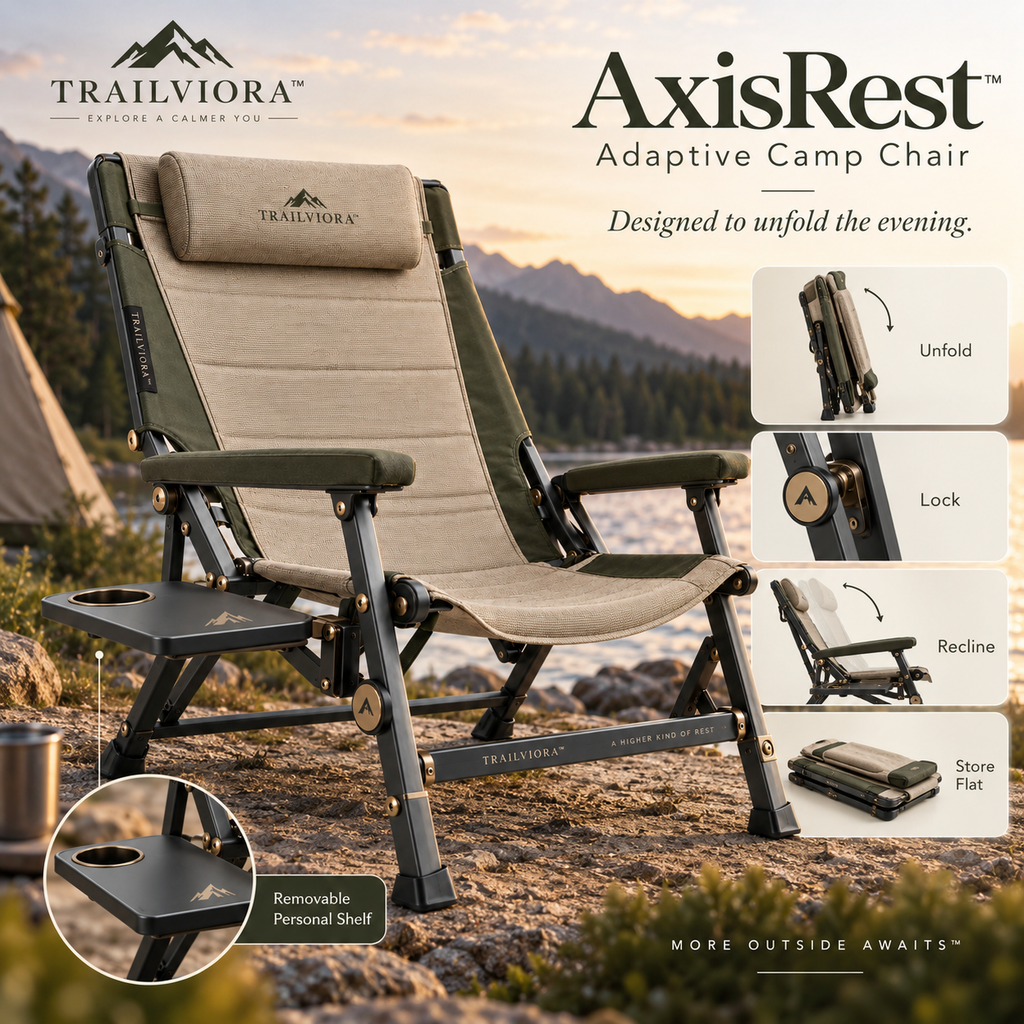 Trailviora™ AxisRest Adaptive Camp Chair